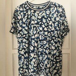 Lady Hagen’s Blue Floral Shirt